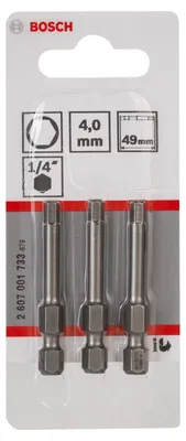 Immagine prodotto di Punta per cacciavite Extra-Duro HEX 4, 49 mm