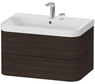 Produktbild von DURAVIT HP4347E6969 WTU m. Happy D.2 Plus, 2 Schk., 2 HL,