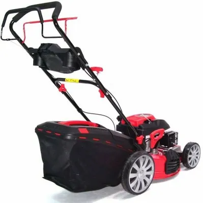 Produktbild von 55789 Benzin Rasenmäher 510mm Radantrieb Mulcher Seitenauswurf Mulchen 51 cm
