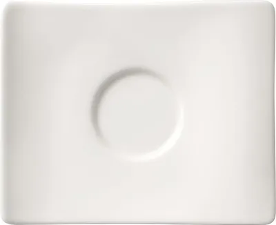 Produktbild von Villeroy & Boch NewWave 6er Set Mokka-/Espressountertassen weiß Porzellan