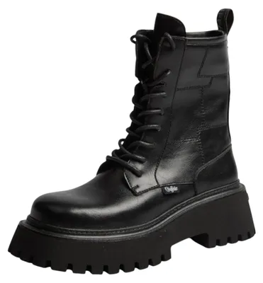 Produktbild von Buffalo Damen Elegante Stiefelette Stacy Lace UP MID PD00018418 Schwarz