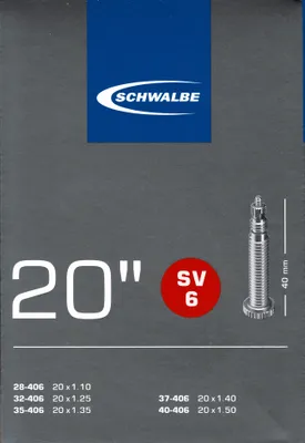Produktbild von Schwalbe SV 6 20 Zoll Schlauch Sclaverand Ventil