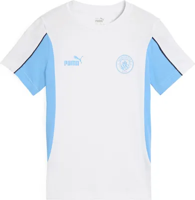 Produktbild von Puma Manchester City Fc Ftblarchive Kurzarm-t-shirt Weiß S Mann Weiß S