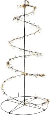 Produktbild von Weihnachtsbeleuchtung Tree Swirl Cluster 1,6 m, 684 LEDs, Warmweiß, IP44, Timer & Dimmer