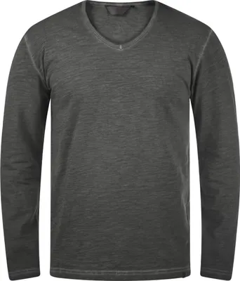Produktbild von SOLID SDCornelio Herren Longsleeve Langarmshirt Shirt mit V-Ausschnitt