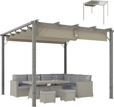 Produktbild von Pergola – Gartenüberdachung – Terrassenüberdachung – Laube – Außenbereich