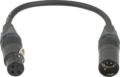 Produktbild von DAP 3-pin female to 5-pin male DMX adapter - Neutrik XX Kabel-Adapter