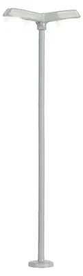 Produktbild von Viessmann 6498 - N Straßenleuchte modern, doppelt, 2 LEDs weiß  - Neu