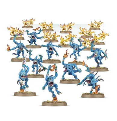 Immagine prodotto di Games Workshop: Blue Horrors & Brimstone Horrors, figurina da collezione, videogioco