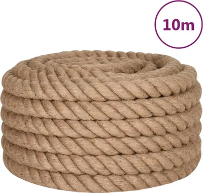 Produktbild von vidaXL Juteseil 10 m Länge 60 mm Stärke