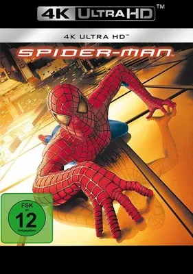 Produktbild von PLAION Spider-Man (4K-UHD), Film, Blu-ray, Deutsch, Englisch, Französisch, Italienisch, Tschechisch, 121 min, Spider-Man, Abenteuer