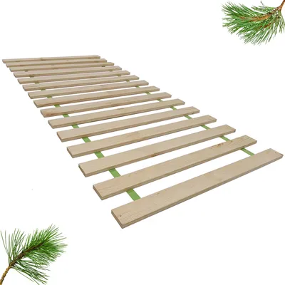 Produktbild von INNOVAHOME Standard Rollrost 80x200 - Heavy Duty Kiefernholz Lattenrost