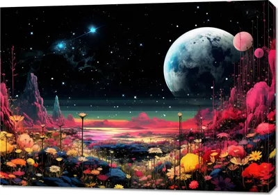 Image de Image 100 x 70 cm Autre monde