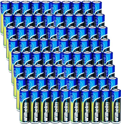 Produktbild von 80 AA Mignon Wilhelm Universal Alkaline Batterien im Shrink LR6