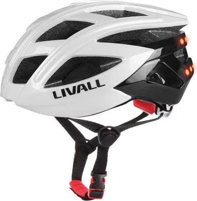 Produktbild von Livall Livall BH60SE NEO Fahrradhelm - Intelligente Beleuchtung - SOS-Funktion - Weiß