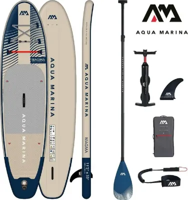 Produktbild von Aqua Marina Magma Earth Wave Blue/Beige 11'2'' (340 cm) Paddleboard