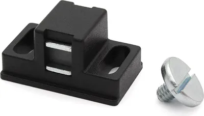 Produktbild von Magnetschnäpper 20 Magnetverschluß PA f. Profil 20 inkl. Schraube