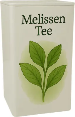 Produktbild von Grüne Ruhe Melissen Tee Dose 900ml