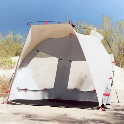 Produktbild von Möbel Strandzelt 2 Personen Grau Quick Release Wasserdicht - Campingzelte 4005292