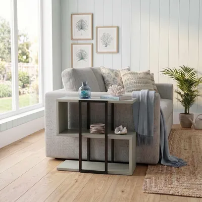 Obrázok produktu pre Skye Decor, kvalitný príkonový stolík (3 kusy), farba saphir-dub, 100% melamín | 12345