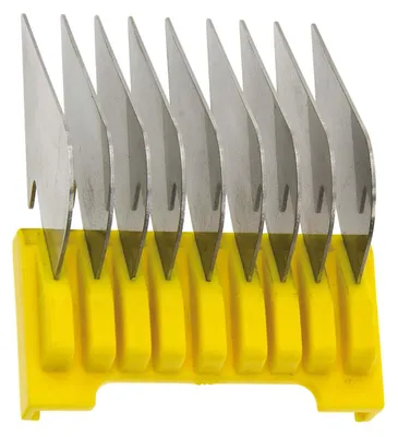 Productafbeelding van Wahl / Moser / Ermila - Opzetkam - Type 19 - Plastic met Metalen Lamellen - Nr. 5 - 16 mm