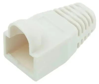 Image de ACT RJ45 blanc pour câble de 6,5 mm