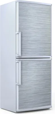 Produktbild von Kühlschrankdekoration 60x180 cm Aufkleber auf dem Kühlschrank - Metall Stahl Motive