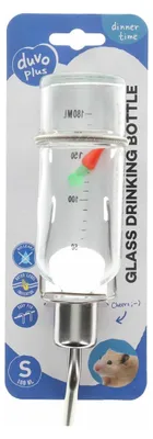 Obrázok produktu pre DUVO+ Sklenená napájačka pre drobné hlodavce -S 180ml, 65449094