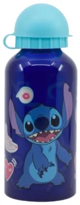 Obrázok produktu pre Disney, 400 ml detská športová fľaša Stitch Collection Palms, modrá