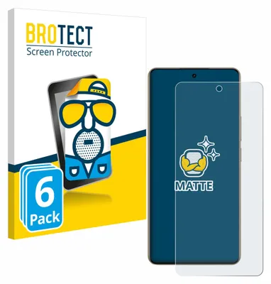Produktbild von 6x BROTECT Schutzfolie für realme 16 Displayschutz Displayschutzfolie Folie Matt Entspiegelungsfolie