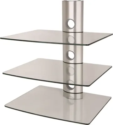 Produktbild von NEG Multimedia TV-Rack SUSPENDER Farbe: silber, Anzahl Regalböden: 3 Ablagen