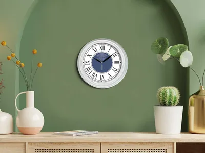 Produktbild von Opviq, 121012 - Sbyz16Syh, Dekorative Wanduhr, Schwarz, 100 % KUNSTSTOFF, 30 x 30 cm