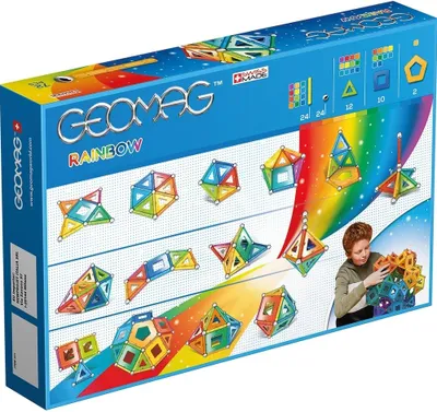 Immagine prodotto di Geomag Rainbow 72 pezzi 0 0 pezzi