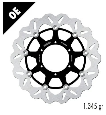 Immagine prodotto di Dischi freno Galfer 2x DF909CW WAVE®, completi, flottanti, per l'anteriore, dimensioni 310x5mm, per Honda