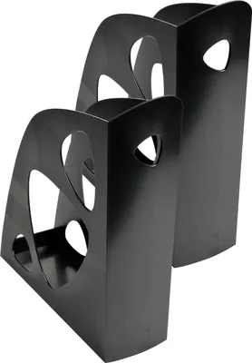 Produktbild von Exacompta 181014NSD 2er Pack Stehsammler ECOMAG, EcoBlack - Schwarz