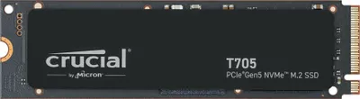 Produktbild von Crucial T705 SSD 2TB M.2 PCIe 5.0 NVMe für PC - Geschwindigkeit 14500/12700 MB/s
