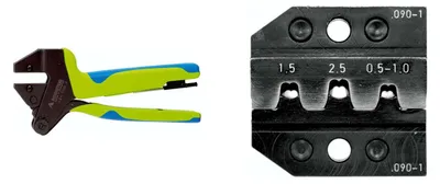 Produktbild von 624 090-1 3 0 K1 Rennsteig Werkzeuge GmbH Crimpzange PEW12 für isolierte / unisolierte Aderendhülsen Querschnitt 0,5mm²