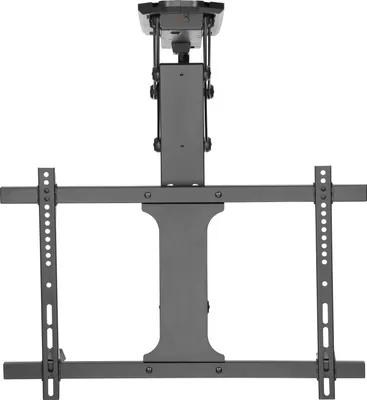 A motorized TV ceiling mount is shown against a white background.