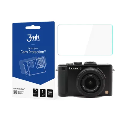Produktbild von 3mk Display Hybridglas Cam Protection für Panasonic Lumix DMC-LX7 transparent 0,16mm