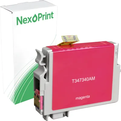 Produktbild von Druckerpatrone kompatibel zu Epson C13T347340 34XL magenta WorkForce Pro WF-3725 DWF Epson WF-3720 DWF Epson WF-3720 DW