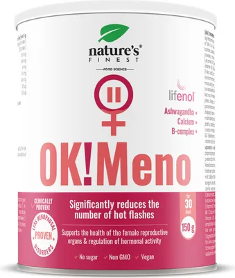 Produktbild von Nature's Finest OK!Meno, Trinkpulver 150 g