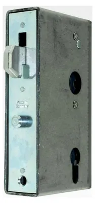 Produktbild von Hakenfallen-Schloss mit Einschweisskasten 40 mm für Schiebetore