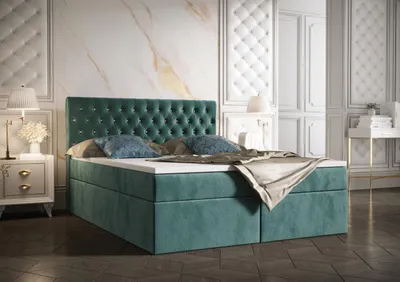 Produktbild von B&B Home Boxspringbett Monett 140x200 cm – mit Bettkasten