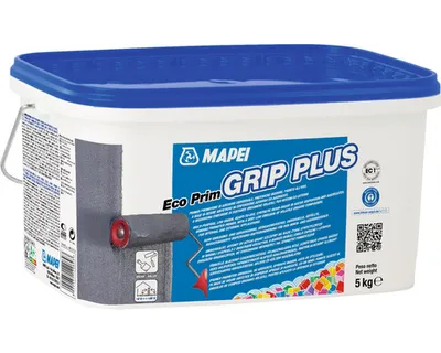 Produktbild von MAPEI® ECO PRIM GRIP PLUS 5 kg geruchsarme Dispersions-Grundierung Grundierung von Wand und Bodenflächen im Innenbereich