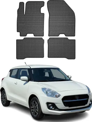 Image de Tapis de Sol pour Suzuki Swift 2017-2022 Caoutchouc Noir