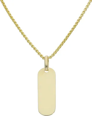 Produktbild von Anhänger Gravurplatte 333 Gold JL16-02-0794 JuwelmaLux