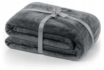 Produktbild von DecoKing Anthrazit Mikrofaserdecke 220x240 cm Weiche Decke