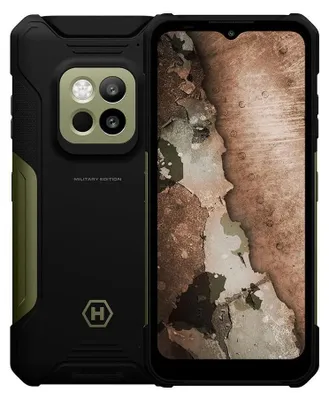 Produktbild von HAMMER Hammer Construction | 2 Thermal 5G Military Edition | Green | 6.58 " | IPS | 1080 x 2408 pixels | Mediatek | Dimensity 6300 | Internal RAM 8 GB | 256 GB | microSD | Dual SIM | Nano SIM + eSIM | 3G | 4G | 5G | Main camera resolution 108 MP |