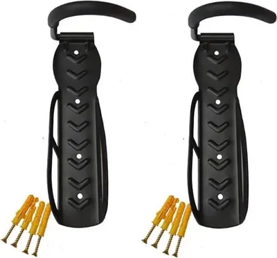 Produktbild von 2 Stück Fahrrad Wandhalterung Haken, Fahrradständer Garage Heavy Duty, Fahrradaufhänger für Garage Indoor-Fahrradaufbewahrung Aufhängen