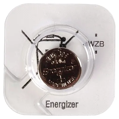 A single Energizer CR2450 lithium coin cell battery packaged in clear plastic.
